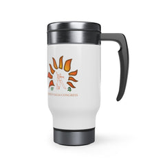 Stainless Steel Travel Mug with Handle, 14oz - Sofrito Edition