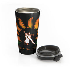 Stainless Steel Travel Mug - Sofrito Edition - Black