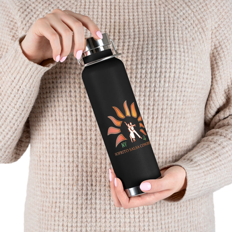 Copper Vacuum Insulated Bottle, 22oz - Sofrito Edition