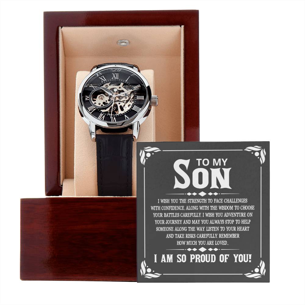 Men's Openwork Watch - Son