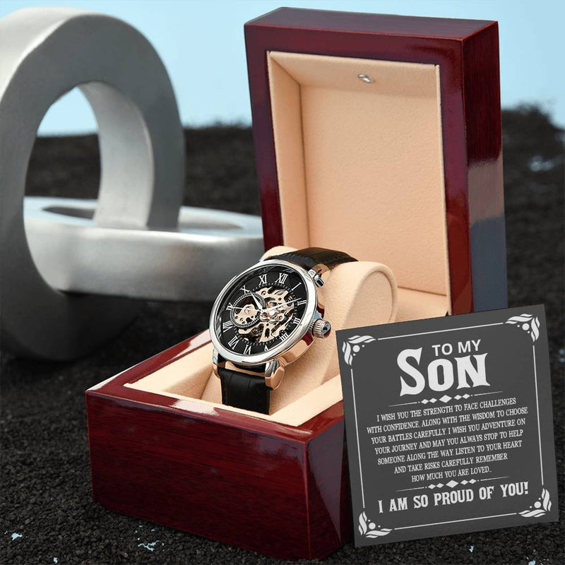 Men's Openwork Watch - Son