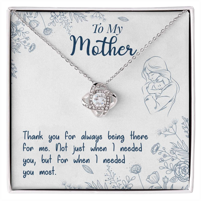 Love Knot Necklace - Mom