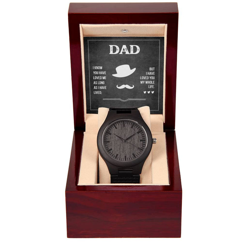 Wooden Watch - Dad