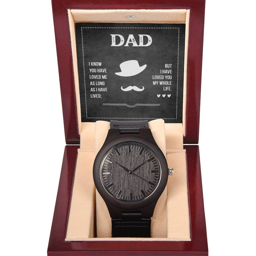 Wooden Watch - Dad