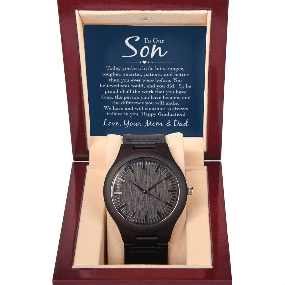 Wooden Watch - Son