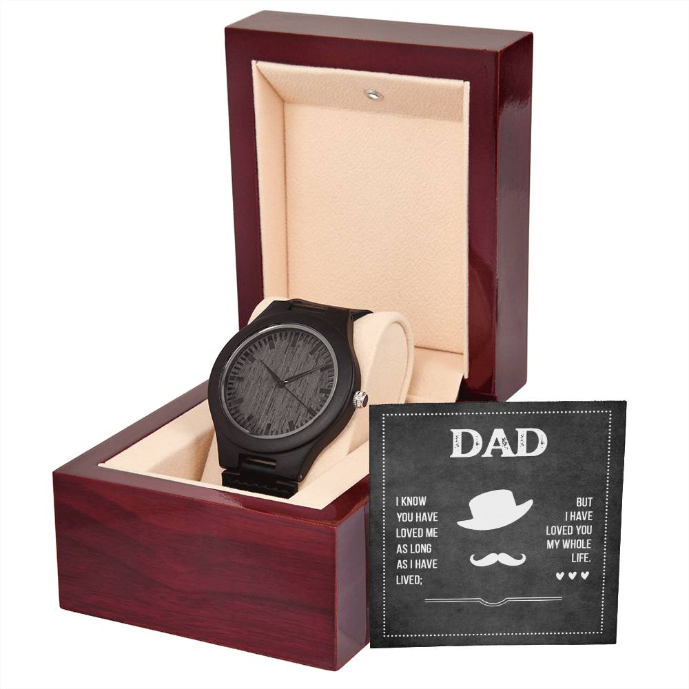 Wooden Watch - Dad